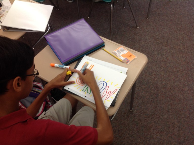 Sometimes the best learning takes place without a screen or wifi.